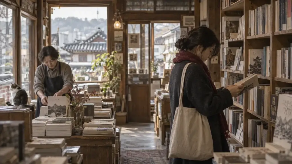 동네 독립서점의 하루